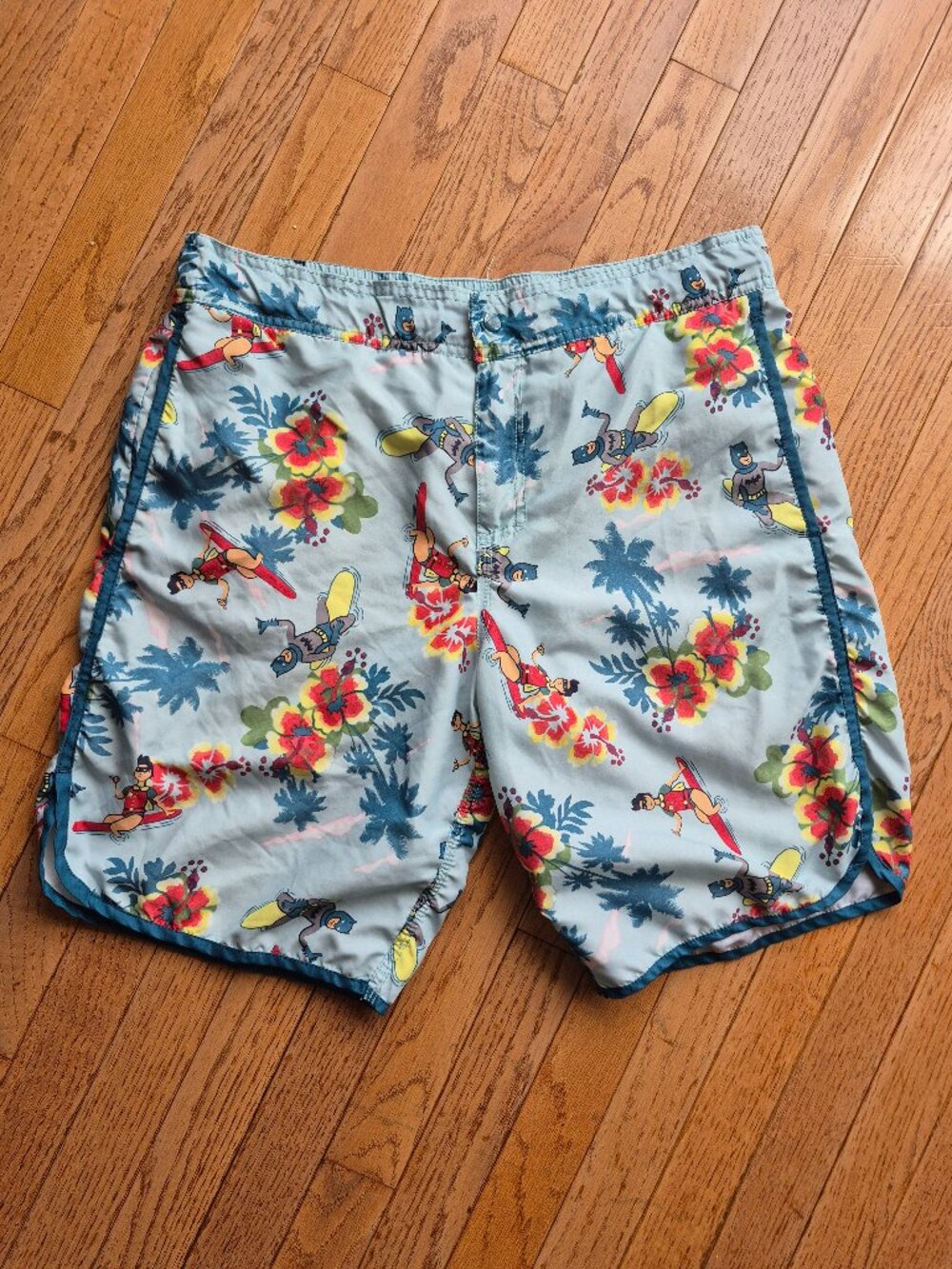 DC Comics Batman Shorts Swim Trunks M